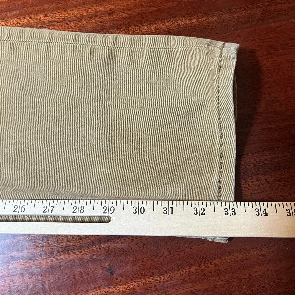 Levis Jeans Men 34x34 513 Tan Slim Straight Stretch Denim Workwear Rodeo Cowboy